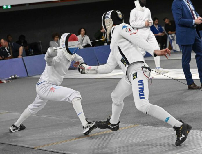 Epee Men Season 2023-24 In photo: GIANNOTTE FlavioPhoto: Augusto Bizzi