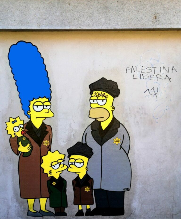 Milano, compare scritta “Palestina libera” al Memoriale della Shoah