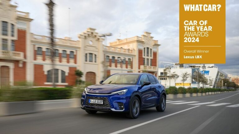 Nuovo Lexus LBX, primi importanti riconoscimenti europei