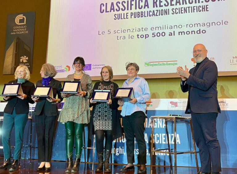 La Regione Emilia Romagna premia cinque scienziate