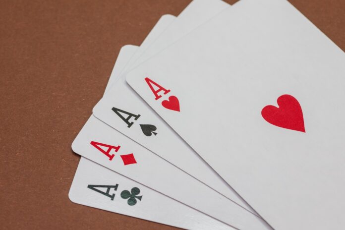 4 assi - carte da gioco