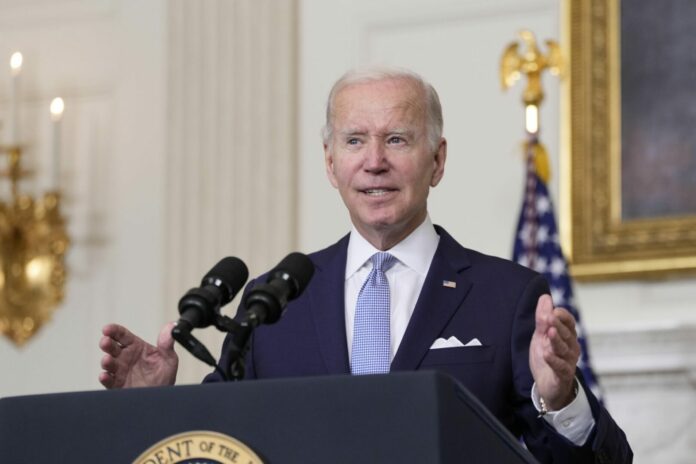 Washington DC, Il Presidente Biden parla de The Inflation Reduction Act of 2022