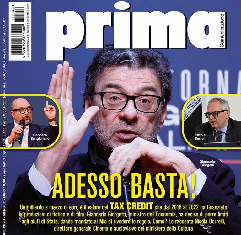 Prima Comunicazione, focus sul tax credit
