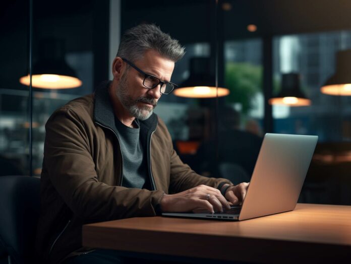 manager laptop