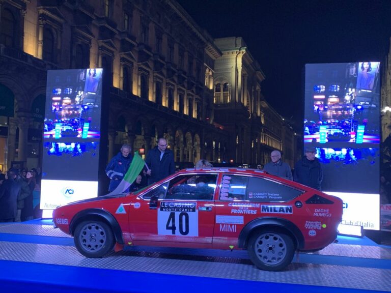 Parte da Milano il 26esimo Rally storico di Monte-Carlo
