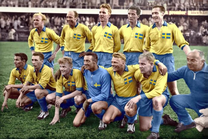 Fotboll, VM 1958, Final, Brasilien