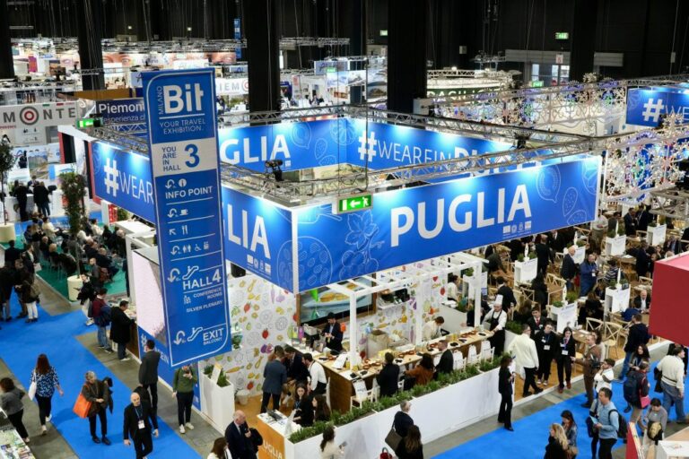 La Puglia alla Bit, nel 2023 in aumento del 4% le presenze turistiche