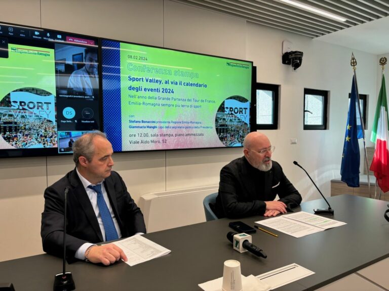 Bonaccini “Il 2024 sarà un anno di sport straordinario”