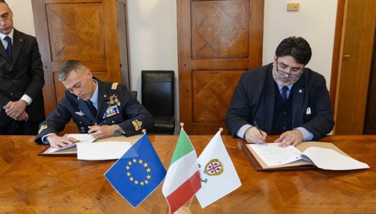 Firmato con Aeronautica Militare disciplinare uso poligono Capo Frasca