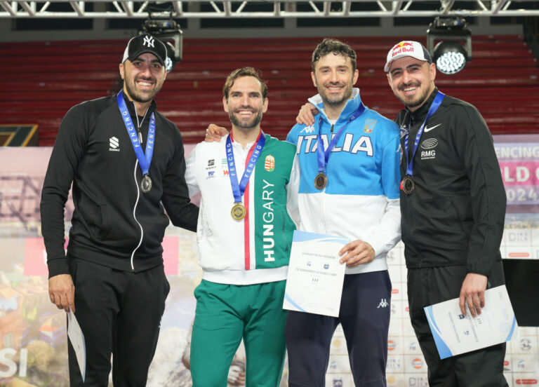 Cdm sciabola, a Tbilisi brilla il bronzo di Luigi Samele
