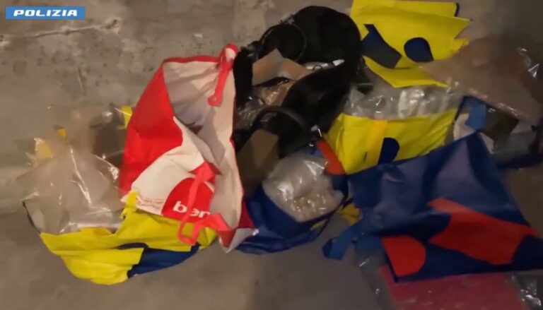 Sequestrati 885 kg di hashish nel Bergamasco, arrestato 35enne