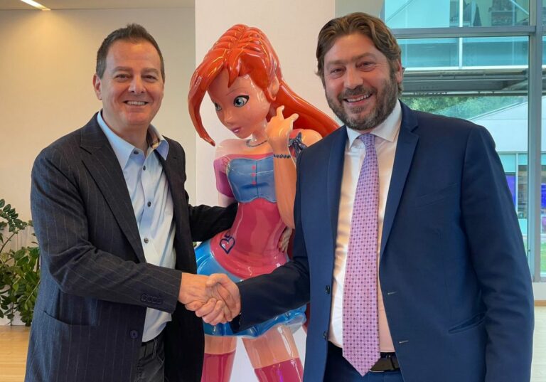 San Marino, il Segretario di Stato Pedini Amati in visita a Rainbow