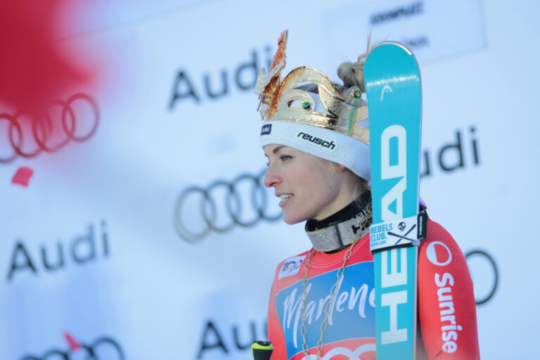Laura Gut-Behrami vince la Discesa di Crans Montana