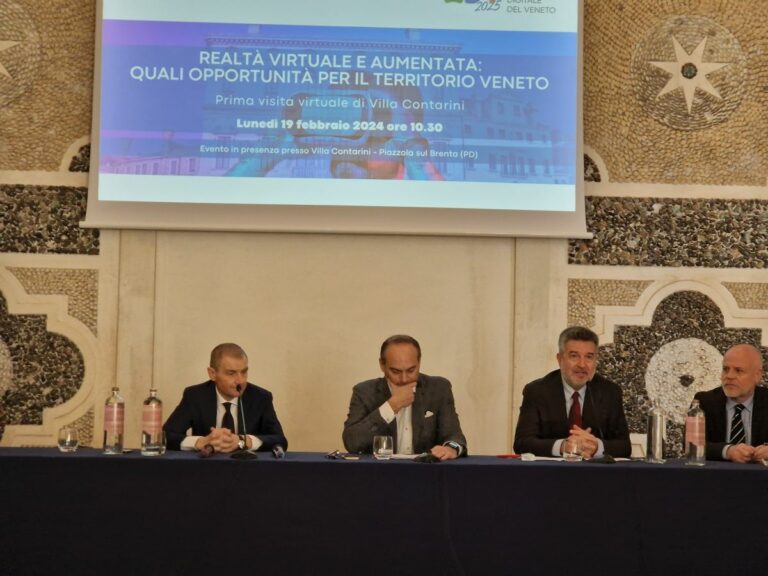 Realtà virtuale, presentata visita immersiva di Villa Contarini
