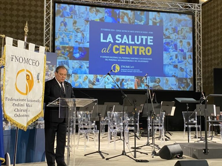 La Fnomceo celebra IV Giornata nazionale del personale sanitario