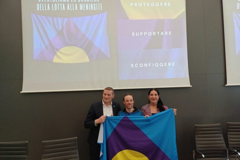 Meningite, inaugurato a Milano il murale “Limitless”