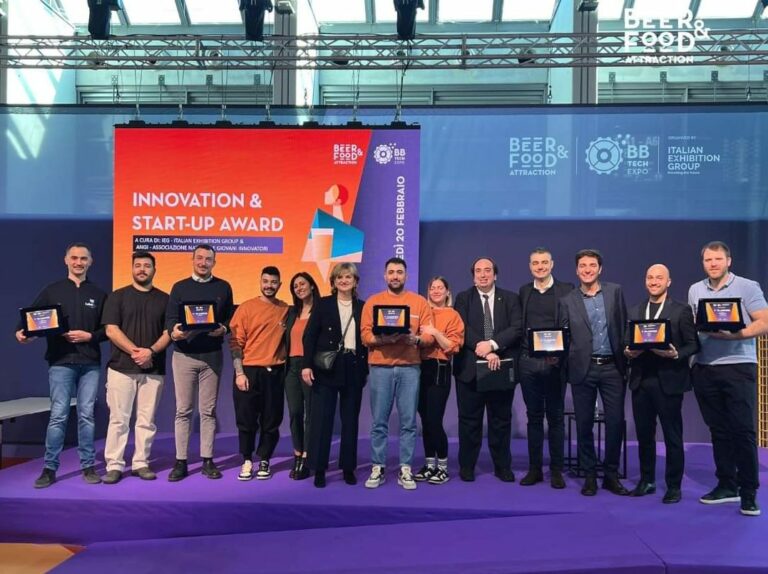I vincitori del Premio Innovazione e Startup a Beer & Food Attraction