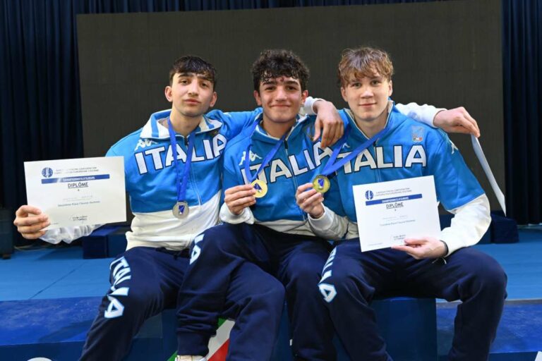 Oro, argento e bronzo per l’Italia agli Europei giovanili