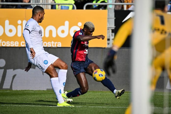Italian soccer Serie A match - Cagliari Calcio vs SSC Napoli