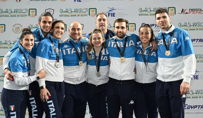 Oro e argento Italia nel fioretto a squadre in Coppa del Mondo