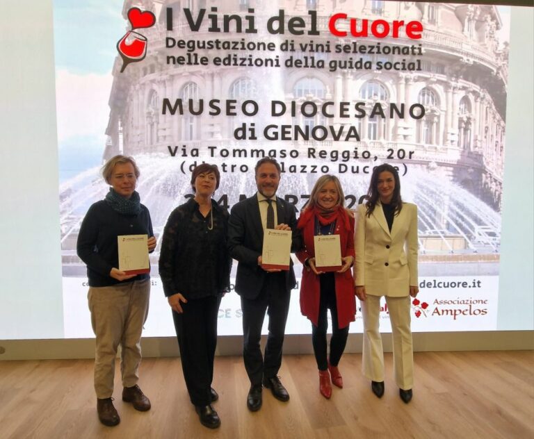 Liguria, al via a Genova la terza edizione dei “Vini del cuore”