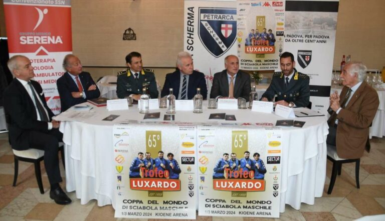 Fine settimana a Padova con il Trofeo Luxardo di sciabola