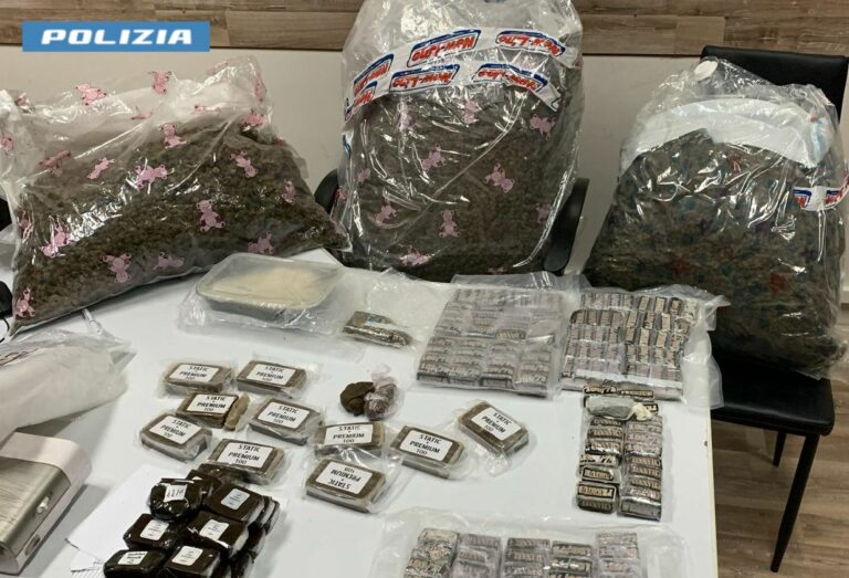 Maxi sequestro di droga alle porte di Roma, tre arresti