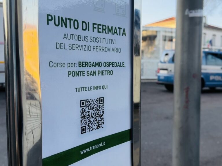 Lombardia, modifiche orari del servizio bus sostitutivo Bergamo-Ponte