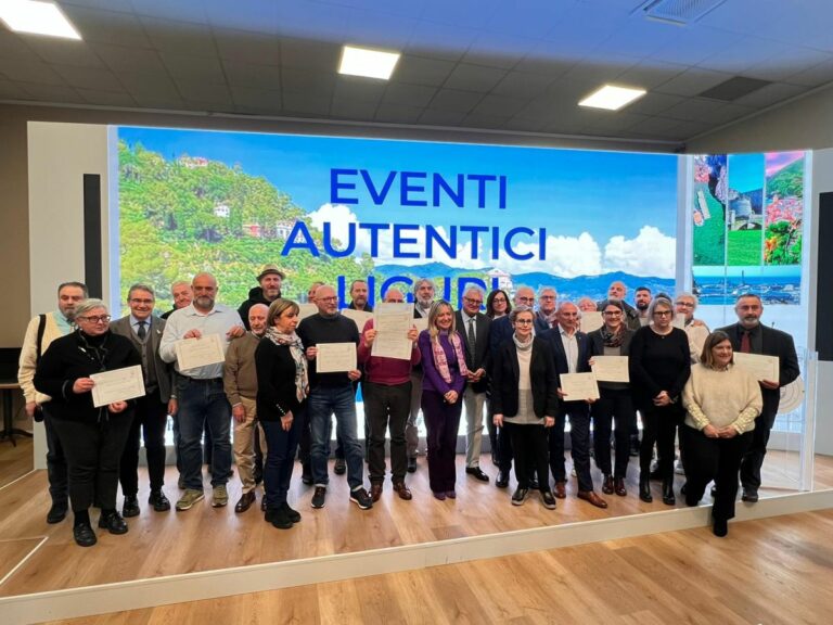 Turismo, presentati gli “Eventi Autentici Liguri”