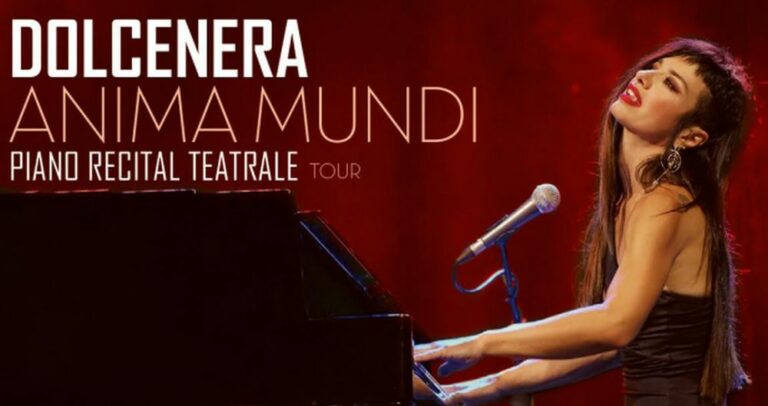 Riparte “Anima Mundi – Piano solo recital” di Dolcenera