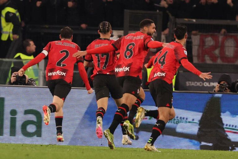 Festa Milan all’Olimpico, Okafor stende la Lazio