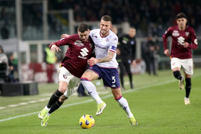 Italian soccer Serie A match - Torino FC vs ACF Fiorentina