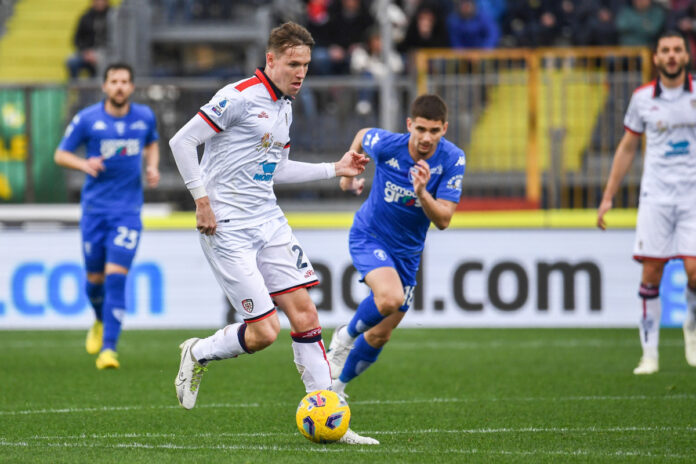 Italian soccer Serie A match - Empoli FC vs Cagliari Calcio