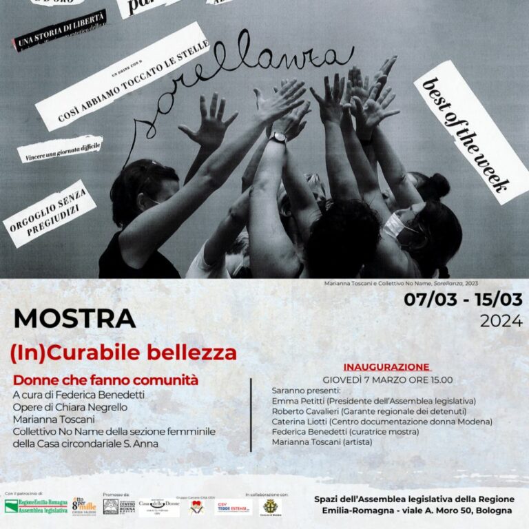 Emilia Romagna, arte e carcere. Un riscatto oltre la detenzione