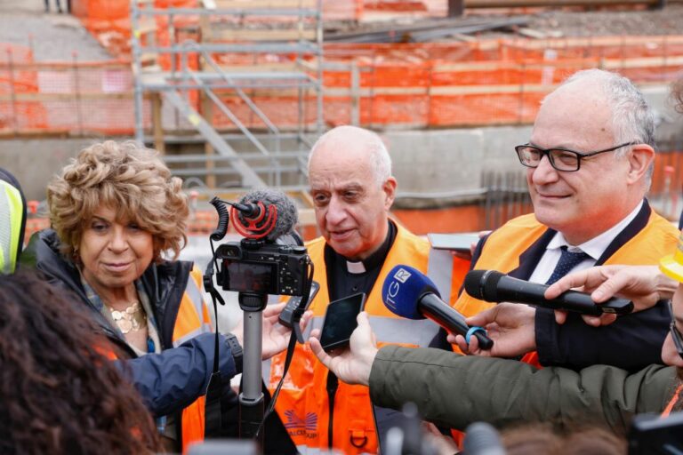Giubileo, Gualtieri in Piazza Pia “Cantiere procede nei tempi”