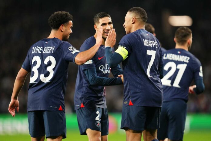 ESP: Real Sociedad v Paris Saint Germain. UEFA Champions League match, Round of 16