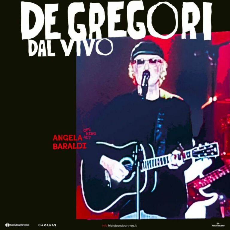 Francesco De Gregori torna in concerto questa estate in tutta Italia
