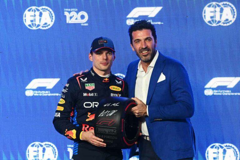 Pirelli Pole Position Award, Buffon premia Verstappen