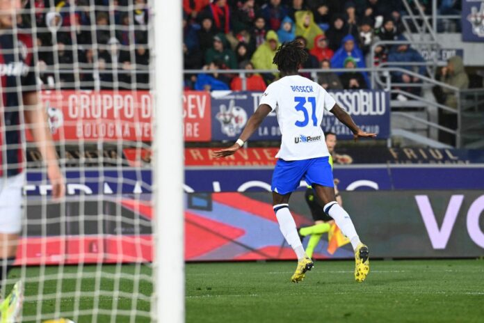 Italian soccer Serie A match - Bologna FC vs Inter - FC Internazionale