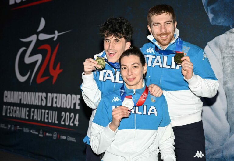 Tris di medaglie azzurre agli Europei paralimpici