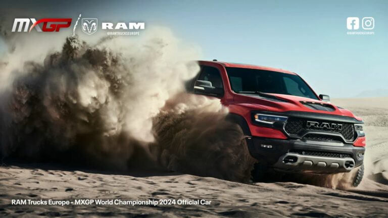 RAM Trucks Europe rinnova partnership con il mondiale MXGP 2024
