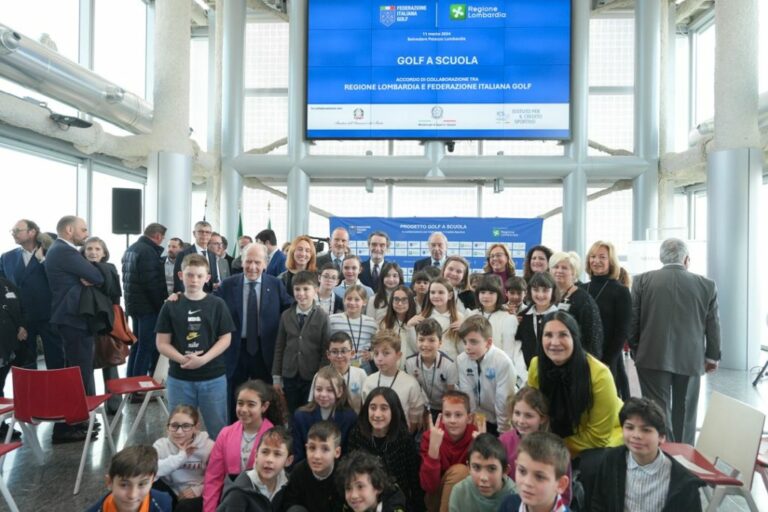 Lombardia, progetto “Golf a scuola”. 4.400 alunni coinvolti in Regione