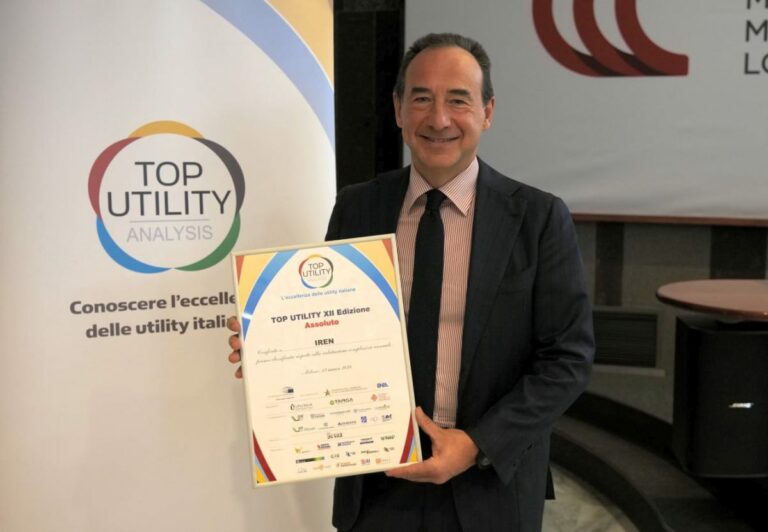 Premio Top Utility 2024, vince il gruppo Iren