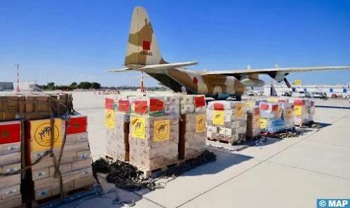 Morocco is the first country to deliver aid to Gaza via land