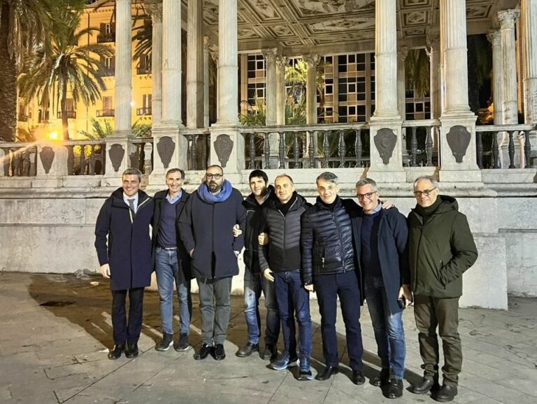 Illuminazione nell’Ottava circoscrizione a Palermo, sopralluogo Amg Energia