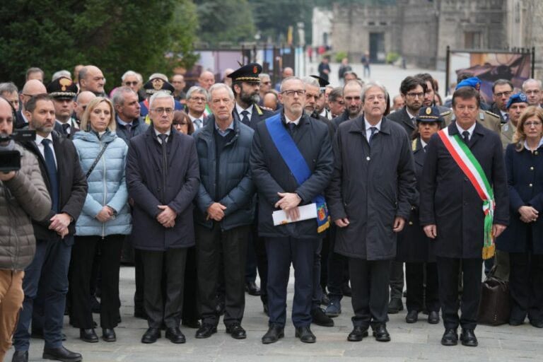 Covid, commemorazione a Bergamo. Bertolaso “Non dimenticare”