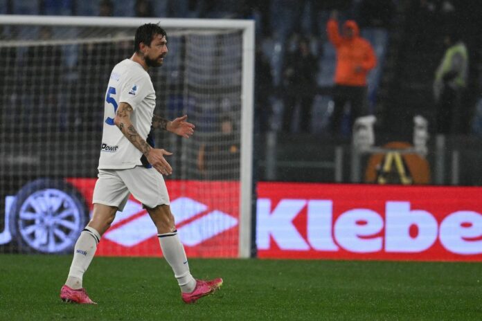 Italian soccer Serie A match - AS Roma vs Inter - FC Internazionale