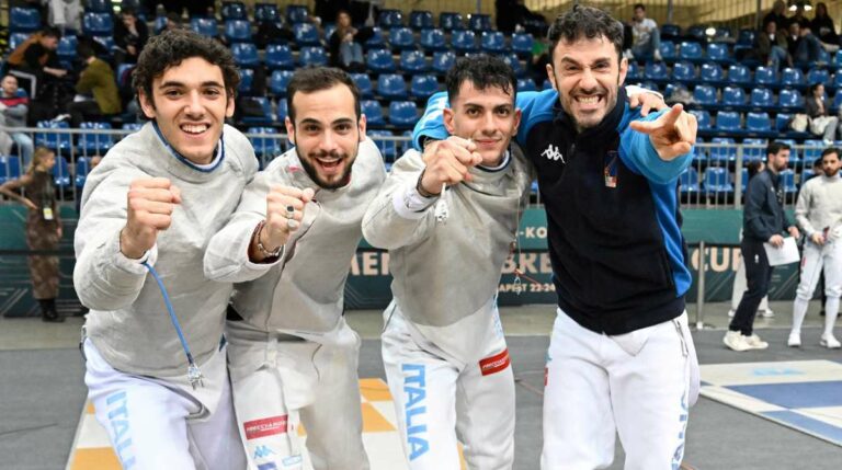 En plein azzurro, sciabolatori ai Giochi, Azzi “Orgogliosi”