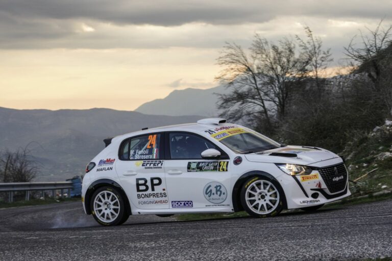 Saresera riparte da leader nel Pirelli Star Rally4 TIR 2024