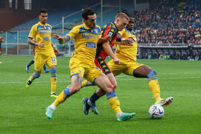 Italian soccer Serie A match - Genoa CFC vs Frosinone Calcio